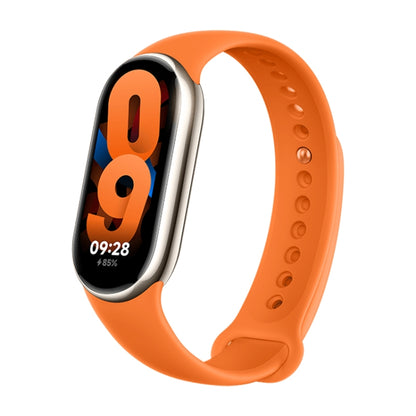 Original For Xiaomi Mi Band 8 TPU Watch Band(Orange) - Watch Bands by Xiaomi | Online Shopping UK | buy2fix