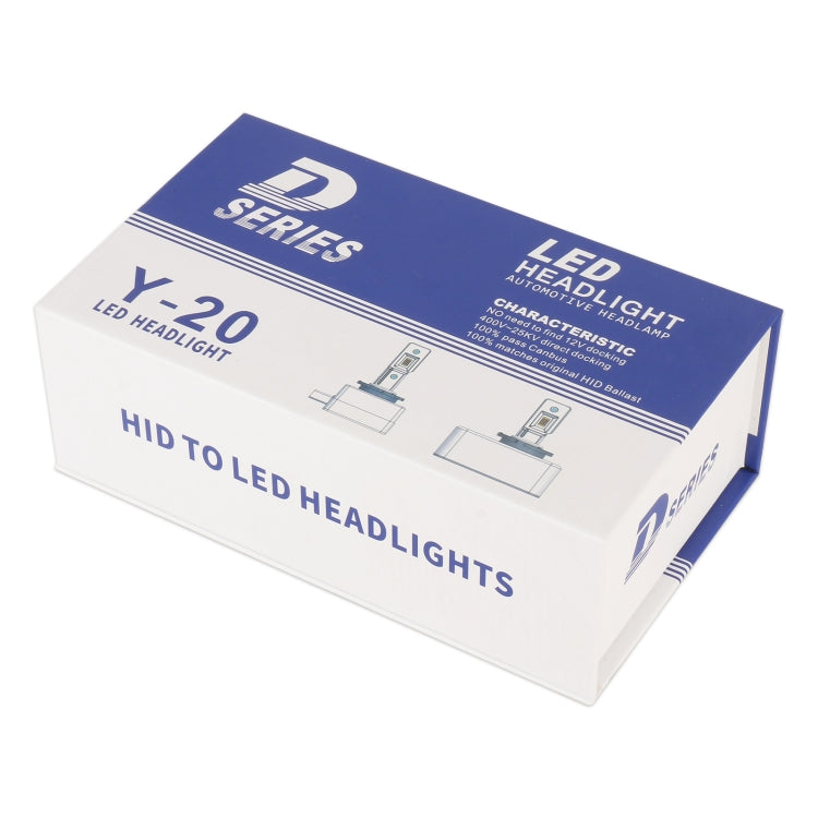 D Series D4S 35W 6000K 4500LM 2pcs/Box Car LED Headlight - LED Headlamps by buy2fix | Online Shopping UK | buy2fix