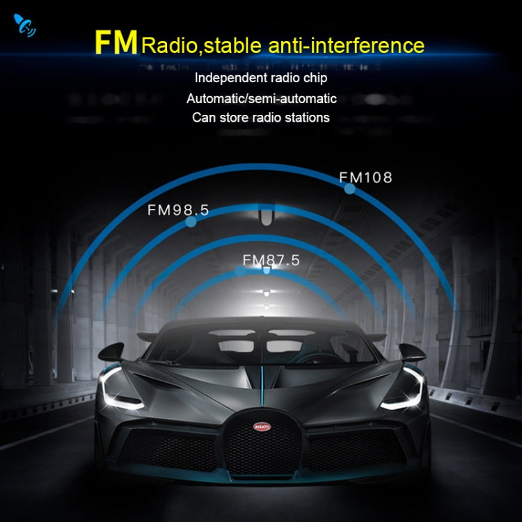 JSD-520 Car Stereo Radio MP3 Audio Player Support Bluetooth Hand-free Calling / FM / USB / SD, EU Plug Version - Car MP3 & MP4 & MP5 by buy2fix | Online Shopping UK | buy2fix