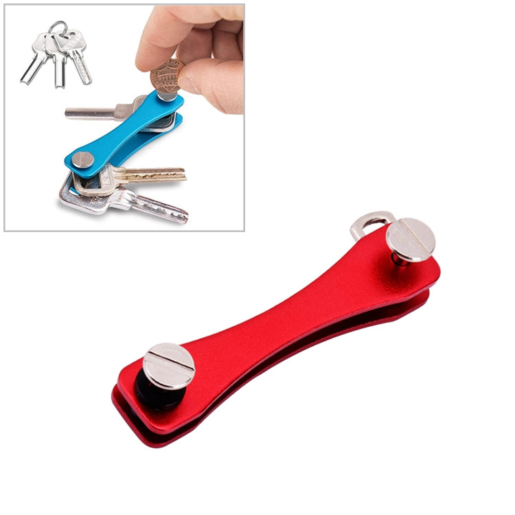 Portable Metal Key Storage Clip(Red) - Retaining Clips by buy2fix | Online Shopping UK | buy2fix