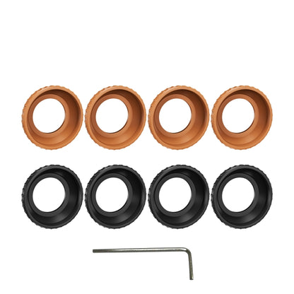 Fr DJI Avata 2 STARTRC Motor Protective Cover (Black+Orange) - Other by STARTRC | Online Shopping UK | buy2fix