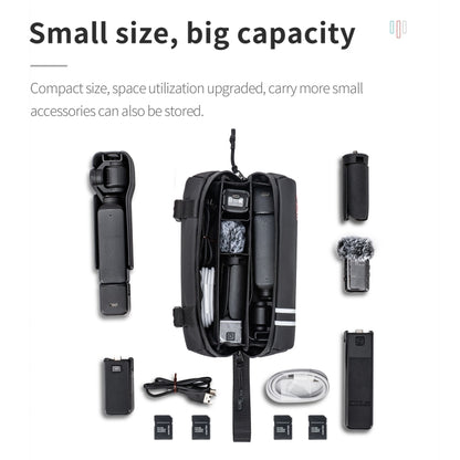 For DJI Osmo Pocket 3 STARTRC Portable Storage Bag with Hand Strap (Black) - Case & Bags by STARTRC | Online Shopping UK | buy2fix