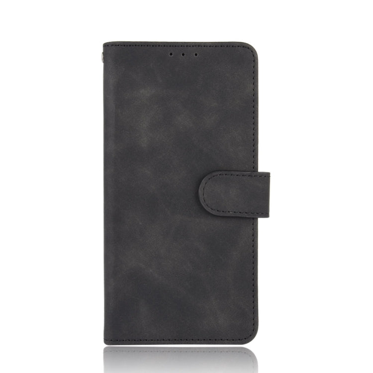 For DOOGEE N30 Solid Color Skin Feel Magnetic Buckle Horizontal Flip Calf Texture PU Leather Case with Holder & Card Slots & Wallet(Black) - More Brand by buy2fix | Online Shopping UK | buy2fix