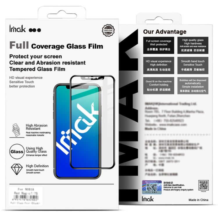For OPPO Reno6 5G IMAK 9H Surface Hardness Full Screen Tempered Glass Film Pro+ Series - OPPO Tempered Glass by imak | Online Shopping UK | buy2fix