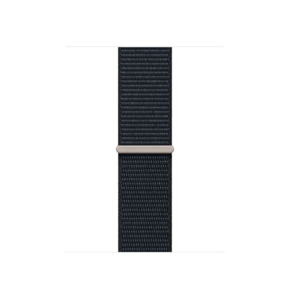 Loop Type Sport Watch Band For Apple Watch Series 9&8&7 41mm / SE 3&SE 2&6&SE&5&4 40mm / 3&2&1 38mm (Black Blue) - Watch Bands by buy2fix | Online Shopping UK | buy2fix