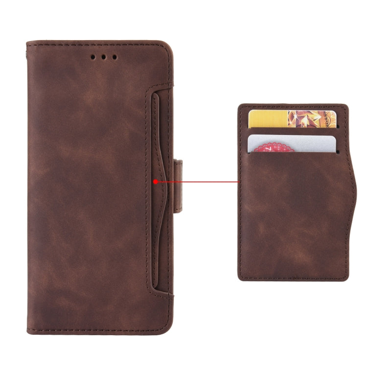 For Blackview A90 Skin Feel Calf Pattern Horizontal Flip Leather Case with Holder & Card Slots & Photo Frame(Brown) - More Brand by buy2fix | Online Shopping UK | buy2fix