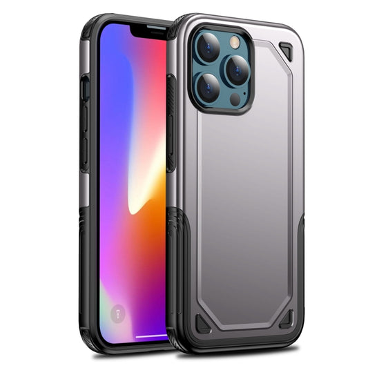 For iPhone 13 Pro Shockproof Rugged Armor Protective Case (Silver) - iPhone 13 Pro Cases by buy2fix | Online Shopping UK | buy2fix