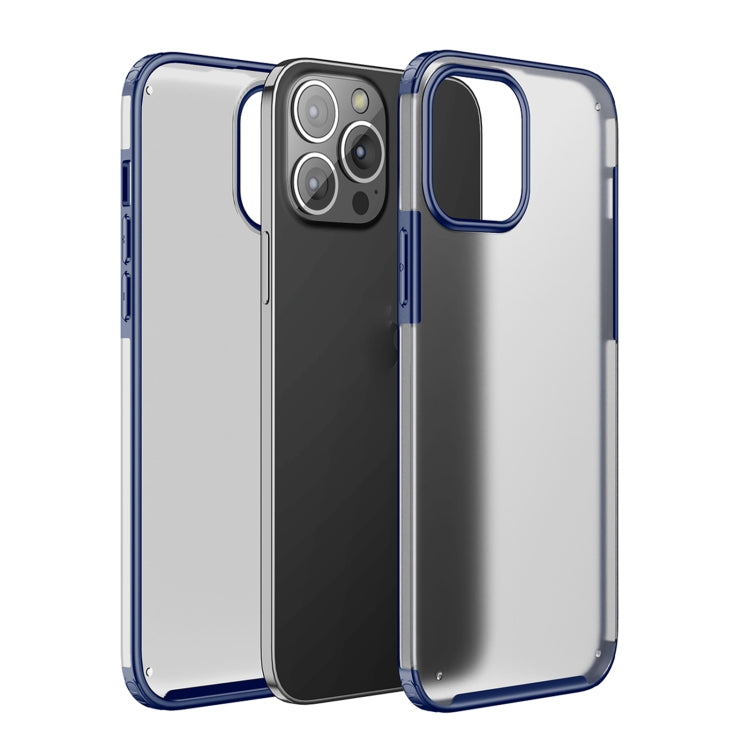 For iPhone 13 Pro Max Four-corner Shockproof TPU + PC Protective Case (Blue) - iPhone 13 Pro Max Cases by buy2fix | Online Shopping UK | buy2fix