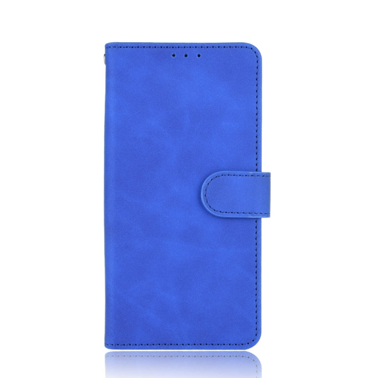 For Blackview A100 Solid Color Skin Feel Magnetic Buckle Horizontal Flip Calf Texture PU Leather Case with Holder & Card Slots & Wallet(Blue) - More Brand by buy2fix | Online Shopping UK | buy2fix