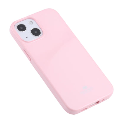 For iPhone 13 mini GOOSPERY JELLY Full Coverage Soft Case (Pink) - iPhone 13 mini Cases by GOOSPERY | Online Shopping UK | buy2fix