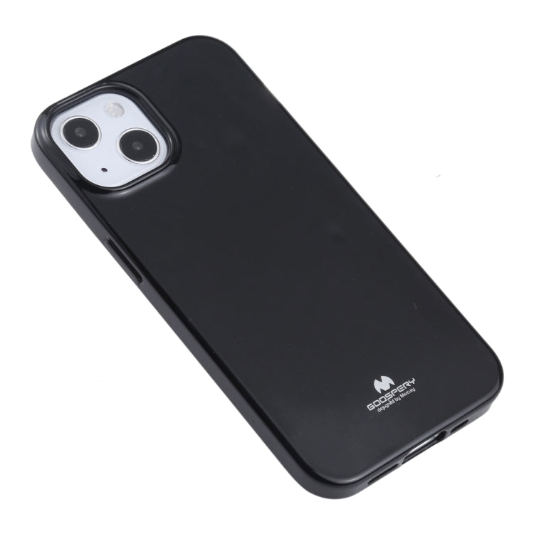 For iPhone 13 mini GOOSPERY JELLY Full Coverage Soft Case (Black) - iPhone 13 mini Cases by GOOSPERY | Online Shopping UK | buy2fix