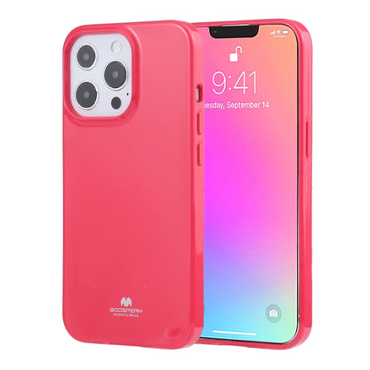 For iPhone 13 Pro GOOSPERY JELLY Full Coverage Soft Case (Rose Red) - iPhone 13 Pro Cases by GOOSPERY | Online Shopping UK | buy2fix