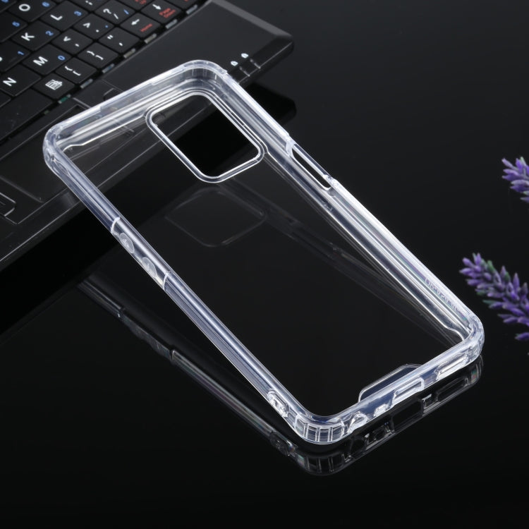 For OPPO A54 4G Four-corner Shockproof Transparent TPU + PC Protective Case - OPPO Cases by buy2fix | Online Shopping UK | buy2fix