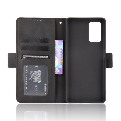 For Blackview A100 Skin Feel Calf Pattern Horizontal Flip Leather Case with Holder & Card Slots & Photo Frame(Black) - More Brand by buy2fix | Online Shopping UK | buy2fix