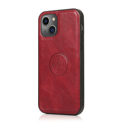 For iPhone 13 Pro Strong Magnetic Detachable Horizontal Flip Leather Case with Card Slots & Wallet (Red) - iPhone 13 Pro Cases by buy2fix | Online Shopping UK | buy2fix