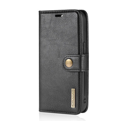 For iPhone 13 Pro Max DG.MING Crazy Horse Texture Flip Detachable Magnetic Leather Case with Holder & Card Slots & Wallet (Black) - iPhone 13 Pro Max Cases by DG.MING | Online Shopping UK | buy2fix