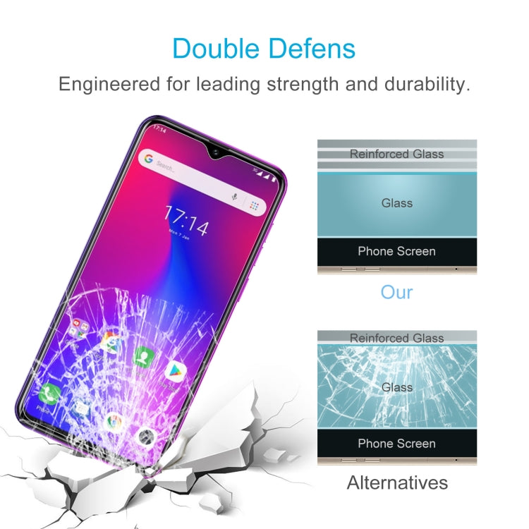 For Ulefone Note 7 10 PCS 0.26mm 9H 2.5D Tempered Glass Film - Ulefone Tempered Glass by buy2fix | Online Shopping UK | buy2fix