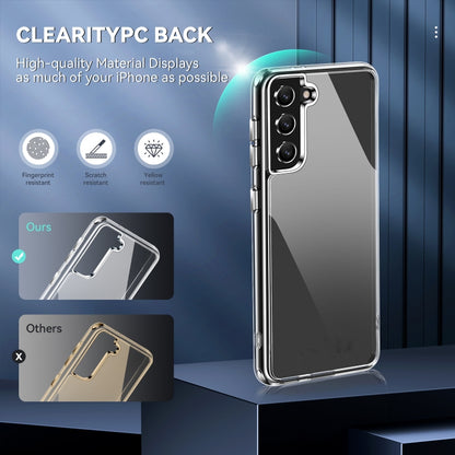 For Samsung Galaxy S21+ 5G TPU + PC Transparent Shockproof Protective Case - Galaxy S21+ 5G Cases by buy2fix | Online Shopping UK | buy2fix