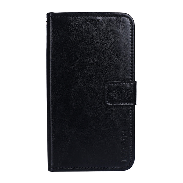 idewei Crazy Horse Texture Horizontal Flip Leather Case with Holder & Card Slots & Wallet For Motorola Edge 20(Black) - Motorola Cases by idewei | Online Shopping UK | buy2fix