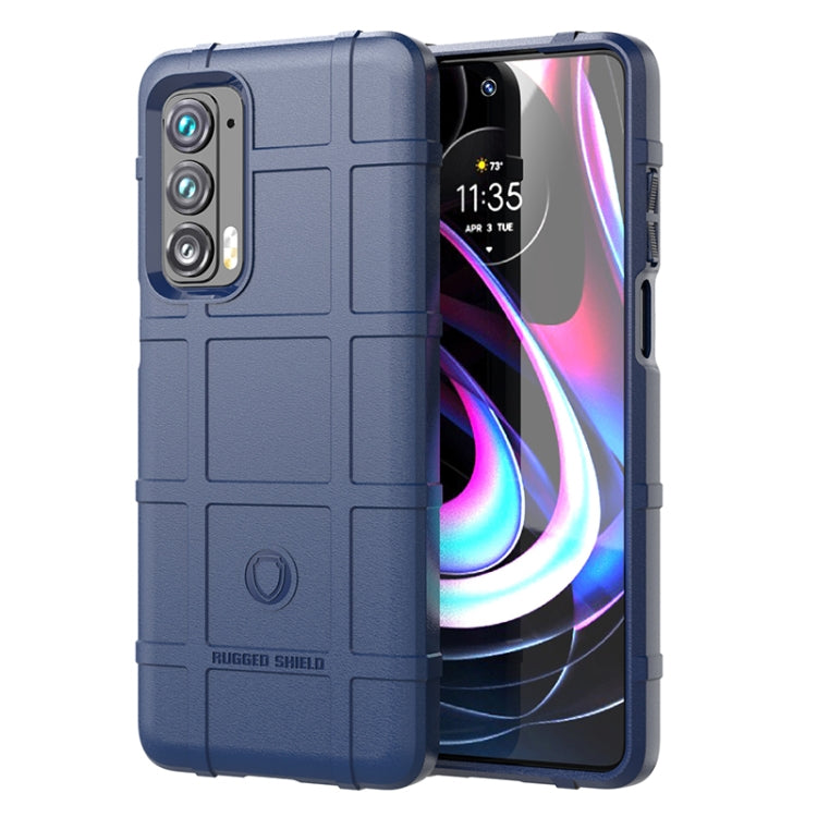 Full Coverage Shockproof TPU Case For Motorola Moto Edge 2021(Blue) - Motorola Cases by buy2fix | Online Shopping UK | buy2fix