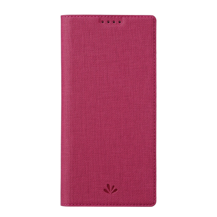 For Google Pixel 6 ViLi DMX Series Shockproof TPU + PU Leather Magnetic Attraction Horizontal Flip Case with Card Slot & Holder(Rose Red) - Google Cases by ViLi | Online Shopping UK | buy2fix