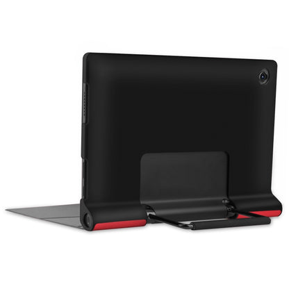 For Lenovo Yoga Tab 11 / YT-J706X Custer Texture Horizontal Flip PU Leather Case with Holder & Sleep / Wake-up Function(Red) - Lenovo by buy2fix | Online Shopping UK | buy2fix