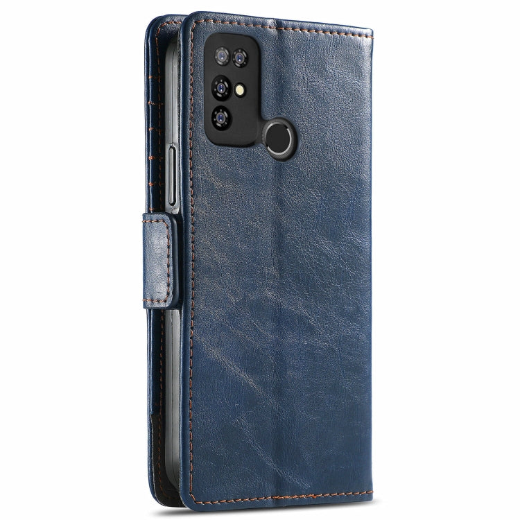 For Doogee X96 Pro CaseNeo Business Splicing Dual Magnetic Buckle Horizontal Flip PU Leather Case with Holder & Card Slots & Wallet(Blue) - More Brand by buy2fix | Online Shopping UK | buy2fix