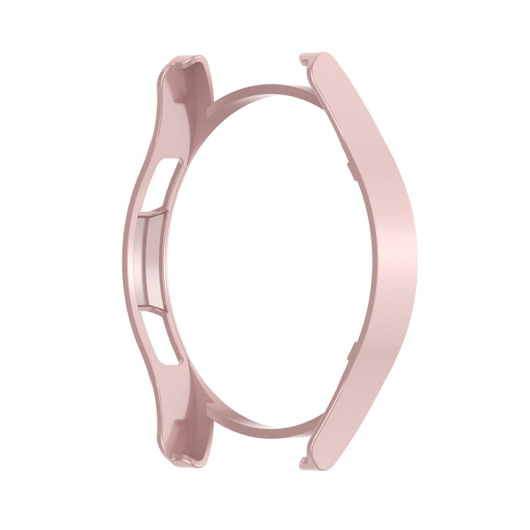 For Samsung Galaxy Watch4 Classic 42mm Half Coverage Hollowed PC Protective Case(Rose Gold) - Watch Cases by buy2fix | Online Shopping UK | buy2fix