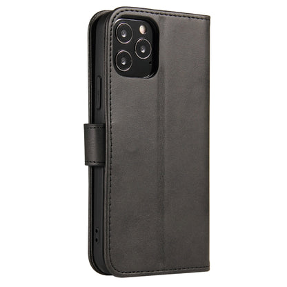 For iPhone 13 Calf Texture Buckle Horizontal Flip Leather Case with Holder & Card Slots & Wallet(Black) - iPhone 13 Cases by buy2fix | Online Shopping UK | buy2fix