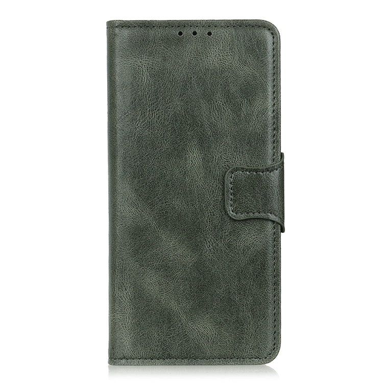 For Xiaomi Mi 11T / 11T Pro Mirren Crazy Horse Texture Horizontal Flip Leather Case with Holder & Card Slots & Wallet(Dark Green) - Xiaomi Cases by buy2fix | Online Shopping UK | buy2fix