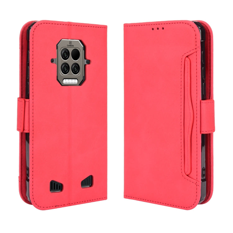 For Doogee S86 / S86 Pro Skin Feel Calf Pattern Horizontal Flip Leather Case with Holder & Card Slots & Photo Frame(Red) - More Brand by buy2fix | Online Shopping UK | buy2fix