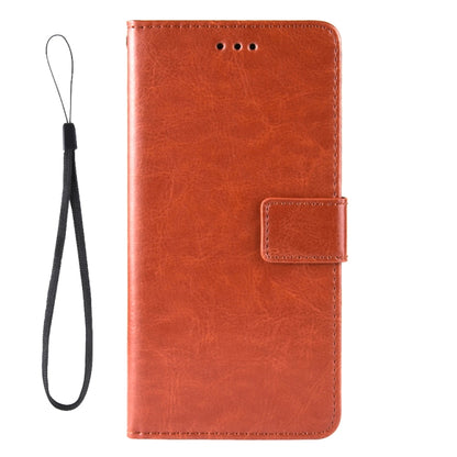 For Motorola Moto G60S Crazy Horse Texture Horizontal Flip Leather Case with Holder & Card Slots & Lanyard(Brown) - Motorola Cases by buy2fix | Online Shopping UK | buy2fix