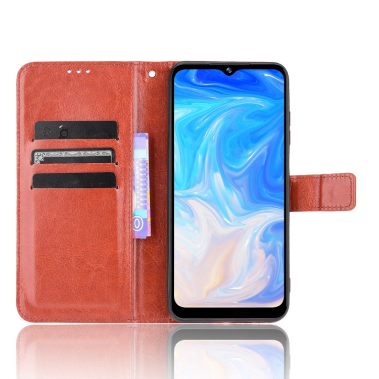 For Doogee N40 Pro Crazy Horse Texture Horizontal Flip Leather Case with Holder & Card Slots & Lanyard(Brown) - More Brand by buy2fix | Online Shopping UK | buy2fix
