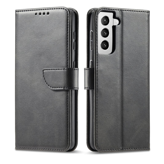 For Samsung Galaxy S21+ 5G Calf Texture Buckle Horizontal Flip Leather Case with Holder & Card Slots & Wallet(Black) - Galaxy S21+ 5G Cases by buy2fix | Online Shopping UK | buy2fix