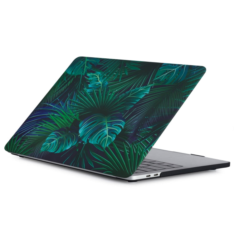 For Macbook Pro 16 inch Laptop Water Stick Style Protective Case(Palm Leaf) - MacBook Pro Cases by buy2fix | Online Shopping UK | buy2fix