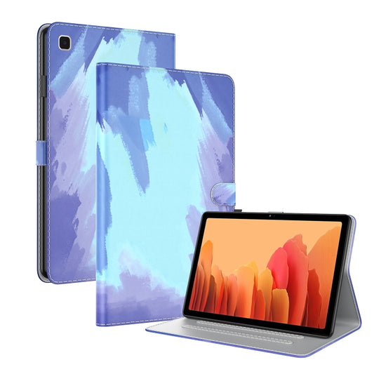 For Samsung Galaxy Tab A7 10.4 2020 T500 / T505 Voltage Watercolor Pattern Skin Feel Magnetic Horizontal Flip PU Leather Case with Holder & Card Slots & Photo Frame & Sleep / Wake-up Function(Winter Snow) - Other Galaxy Tab PC by buy2fix | Online Shopping UK | buy2fix