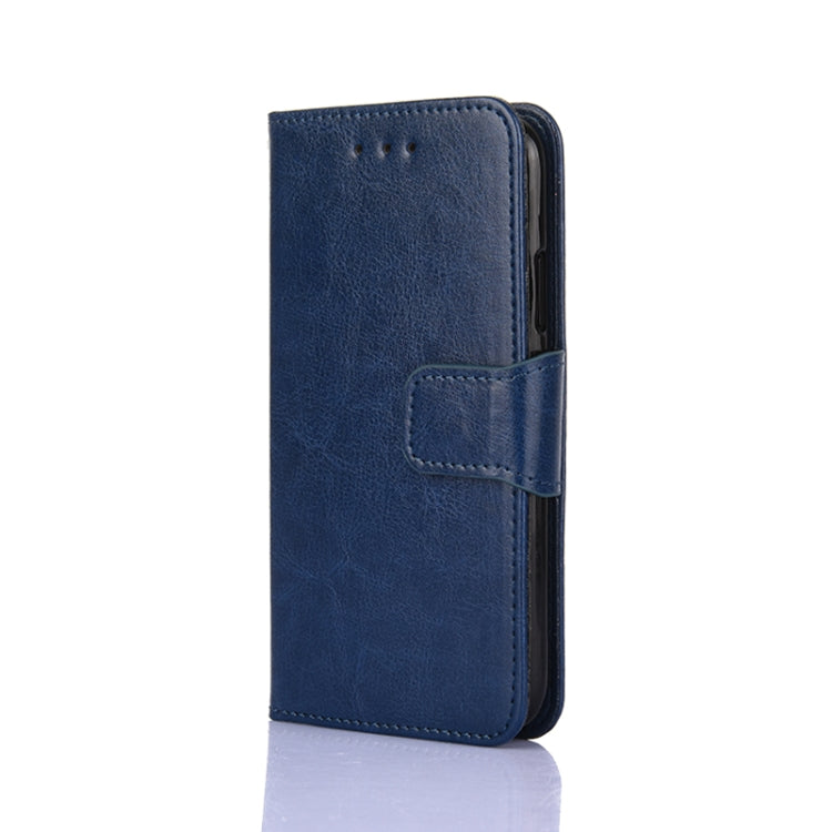 For Motorola Moto G30 Crystal Texture Horizontal Flip Leather Case with Holder & Card Slots & Wallet(Royal Blue) - Motorola Cases by buy2fix | Online Shopping UK | buy2fix