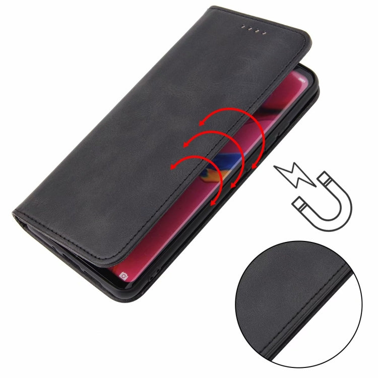 For Xiaomi Redmi Note 9 Pro Calf Texture Magnetic Horizontal Flip Leather Case with Holder & Card Slots & Wallet(Black) - Xiaomi Cases by buy2fix | Online Shopping UK | buy2fix