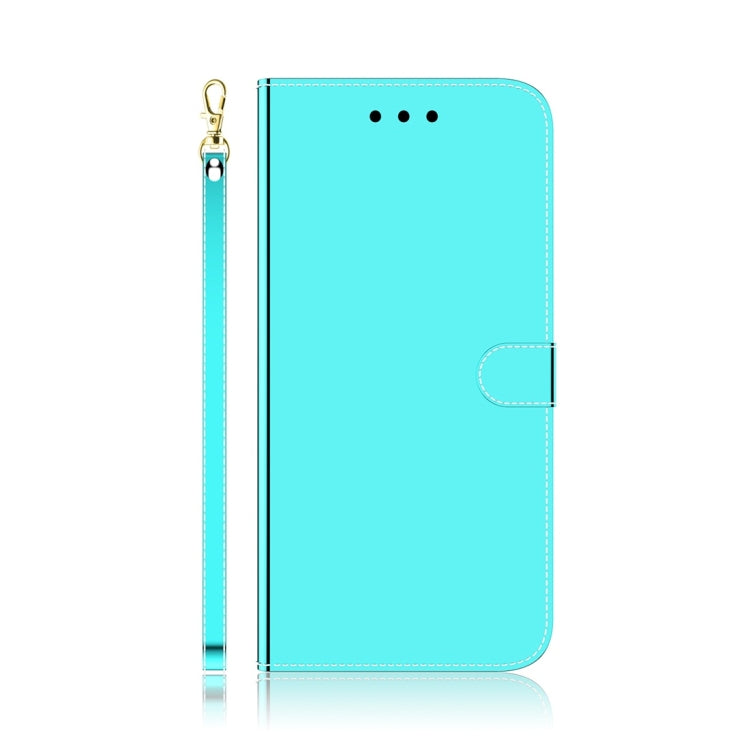 For Huawei P30 Pro Imitated Mirror Surface Horizontal Flip Leather Case with Holder & Card Slots & Wallet & Lanyard(Mint Green) - Huawei Cases by buy2fix | Online Shopping UK | buy2fix