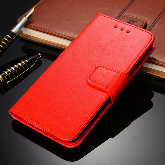 For Infinix Hot 9 / Note 7 Lite Crystal Texture Horizontal Flip Leather Case with Holder & Card Slots & Wallet(Red) - Infinix Cases by buy2fix | Online Shopping UK | buy2fix