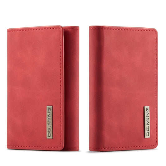 DG.MING M1 Series 3-Fold Multi Card Wallet(Red) - Wallets by DG.MING | Online Shopping UK | buy2fix