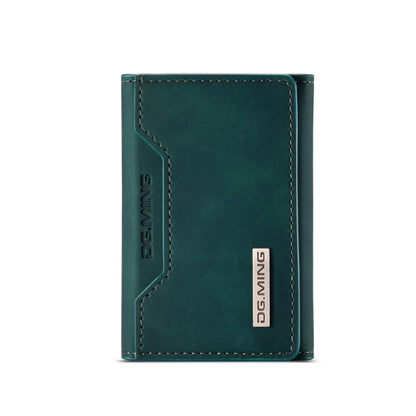 DG.MING M2 Series 3-Fold Card Bag(Green) - Card & Passport Bags by DG.MING | Online Shopping UK | buy2fix