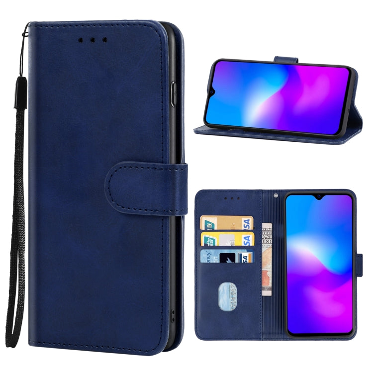 Leather Phone Case For Blackview A60 Pro(Blue) - More Brand by buy2fix | Online Shopping UK | buy2fix