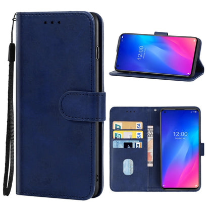 Leather Phone Case For DOOGEE N30(Blue) - More Brand by buy2fix | Online Shopping UK | buy2fix