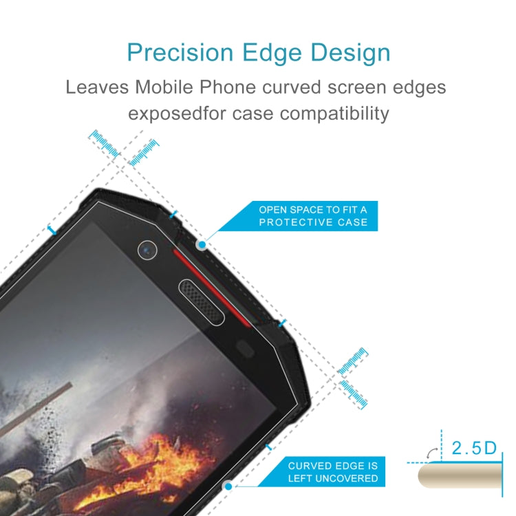 10 PCS 0.26mm 9H 2.5D Tempered Glass Film For Doogee S70 Lite - For Doogee by buy2fix | Online Shopping UK | buy2fix