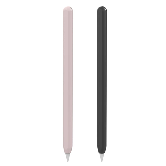 2 PCS / Set Stoyobe Silicone Protective Case Cover For Apple Pencil Pro / 2(Pink+Black) - Pencil Accessories by buy2fix | Online Shopping UK | buy2fix