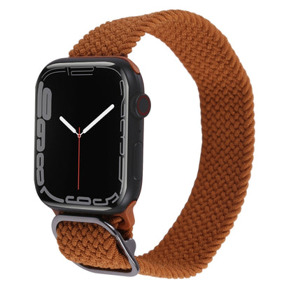 Nylon Braid Strap Watch Band For Apple Watch Ultra 49mm&Watch Ultra 2 49mm / Series 9&8&7 45mm / SE 3&SE 2&6&SE&5&4 44mm / 3&2&1 42mm(34) - Watch Bands by buy2fix | Online Shopping UK | buy2fix