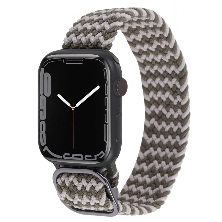 Nylon Braid Strap Watch Band For Apple Watch Ultra 49mm&Watch Ultra 2 49mm / Series 9&8&7 45mm / SE 3&SE 2&6&SE&5&4 44mm / 3&2&1 42mm(13) - Watch Bands by buy2fix | Online Shopping UK | buy2fix