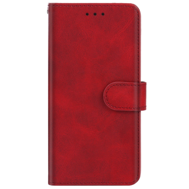 Leather Phone Case For Doogee N10(Red) - More Brand by buy2fix | Online Shopping UK | buy2fix