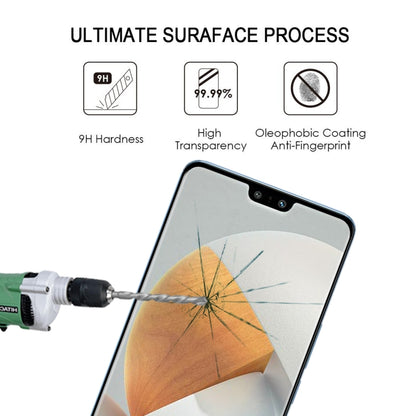 Full Glue Cover Screen Protector Tempered Glass Film For vivo S12 / V23 5G - vivo Tempered Glass by buy2fix | Online Shopping UK | buy2fix